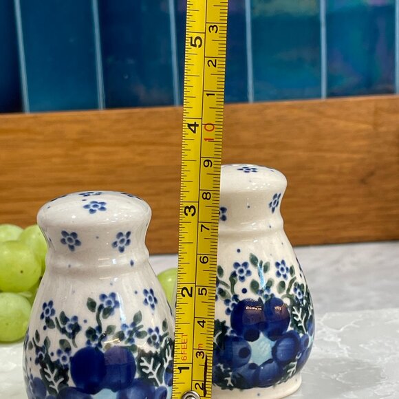 Gorgeous Artisan Imported Salt & Pepper Set - Poland-NEW - Picture 14 of 15